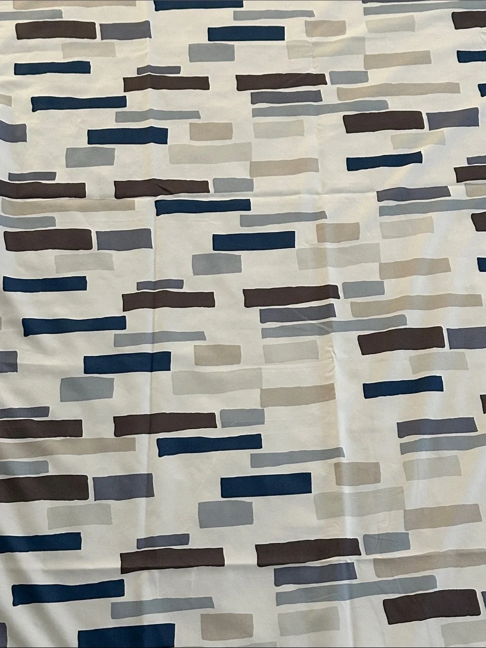 Geometric Pattern Shower Curtain